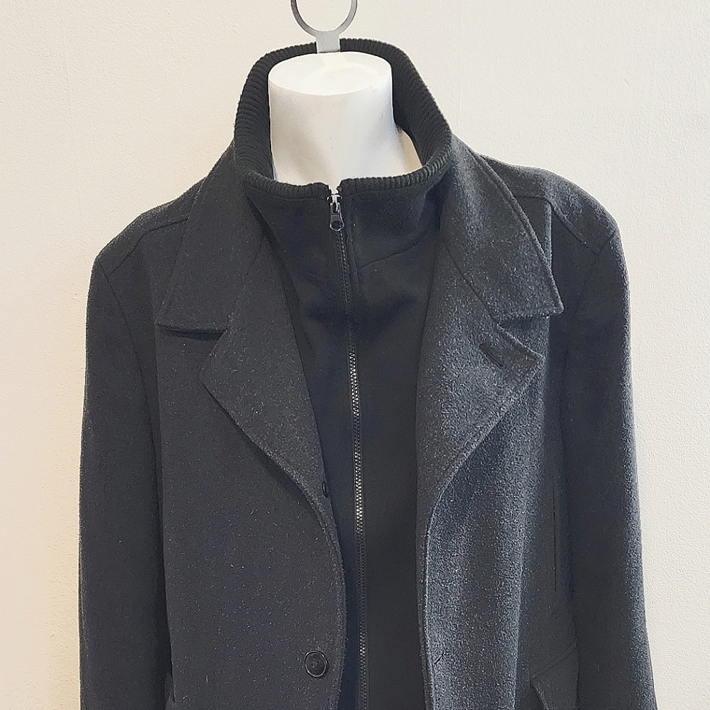 Sean John Fine Tailoring Men's Peacoat